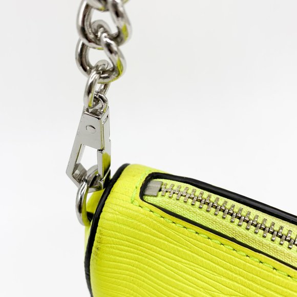 REBECCA MINKOFF Avery Leather Crossbody Bag Yellow - Picture 6 of 13